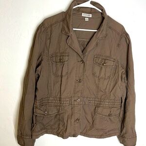 St. Johns Bay  brown jacket size XL